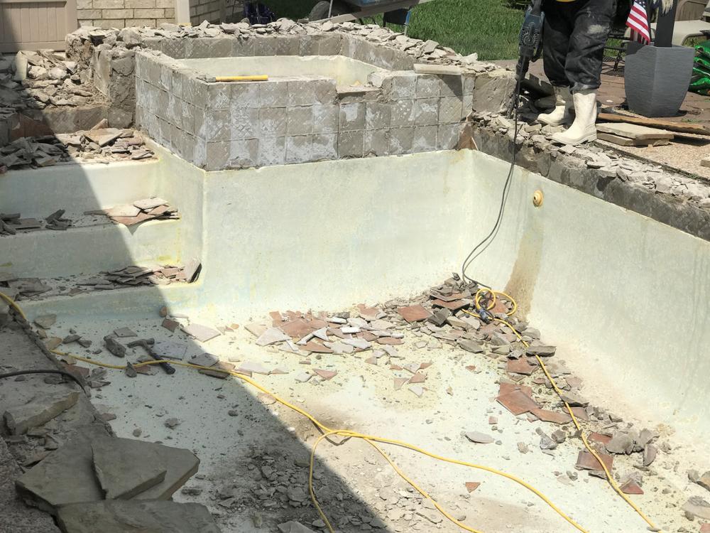 swimming pool demolition new orleans - cajun care
