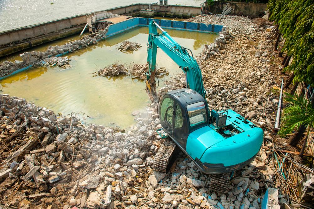 swimming pool demolition new orleans - cajun care